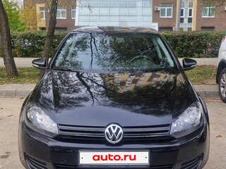2010 Volkswagen Golf VI, чёрный, 650000 рублей, вид 2