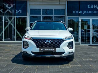 2020 Hyundai Santa Fe IV, белый, 3300000 рублей, вид 3