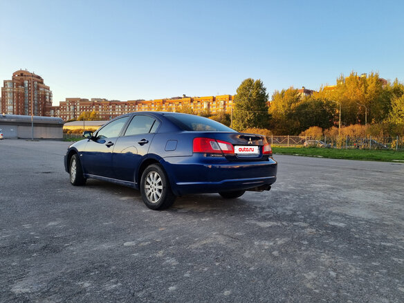 2008 Mitsubishi Galant IX Рестайлинг, синий, 685000 рублей - вид 12