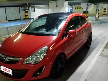 2011 Opel Corsa D Рестайлинг II, красный, 489000 рублей, вид 1
