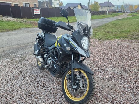 2018 Suzuki V-Strom DL 650, жёлтый, 940000 рублей, вид 1
