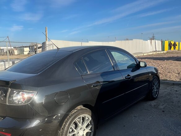 2007 Mazda 3 I (BK) Рестайлинг, чёрный, 550000 рублей - вид 7