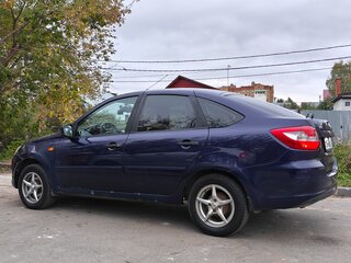 2015 Lada (ВАЗ) Granta I, синий, 330000 рублей, вид 4