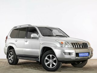 2004 Toyota Land Cruiser Prado 4-speed 120 Series, серебристый, 1729000 рублей, вид 1