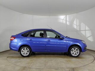 2021 Lada (ВАЗ) Granta I Рестайлинг, синий, 841000 рублей, вид 4