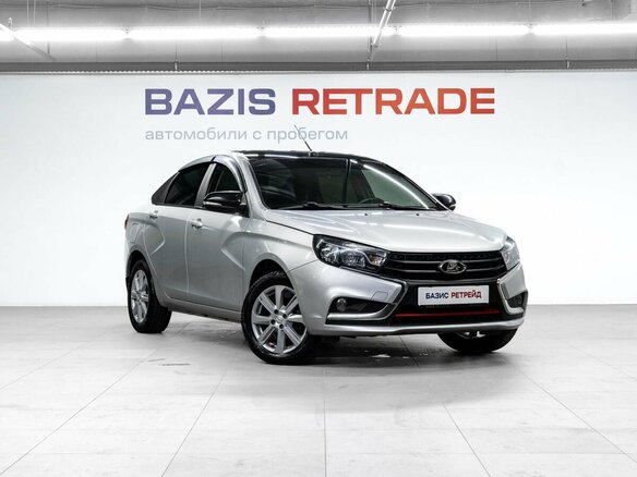 2021 Lada (ВАЗ) Vesta I, серый, 899000 рублей - вид 2