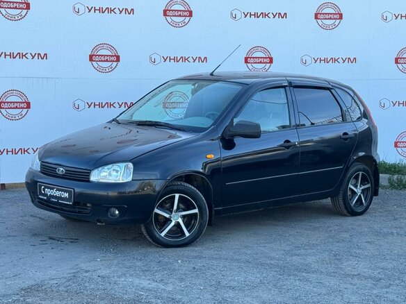2011 Lada (ВАЗ) Kalina I, чёрный