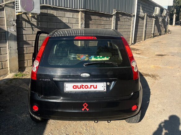 2007 Ford Fiesta Mk5, чёрный, 340000 рублей - вид 1