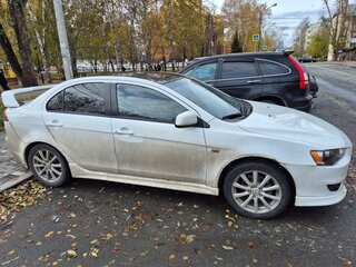 2008 Mitsubishi Lancer X, белый, 670000 рублей, вид 4