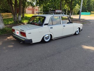 1996 Lada (ВАЗ) 2107, бежевый, 265000 рублей, вид 4
