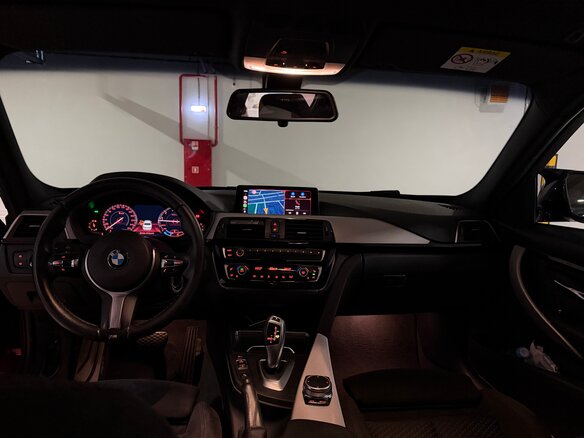 2017 BMW 3 серии 320i xDrive VI (F3x) Рестайлинг, оранжевый, 2650000 рублей - вид 16