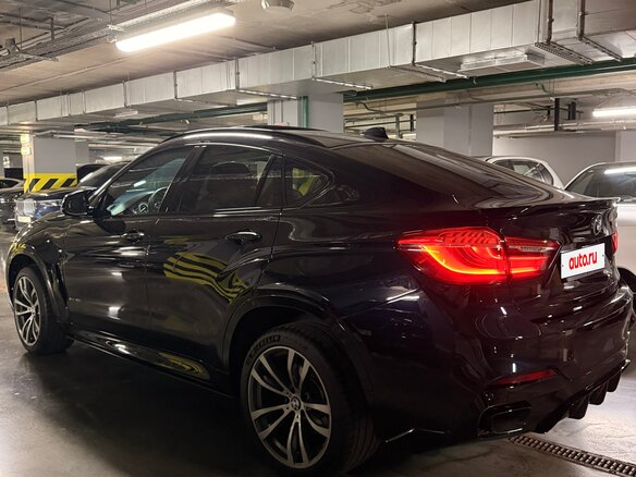 2016 BMW X6 40d II (F16), чёрный, 3700000 рублей - вид 3
