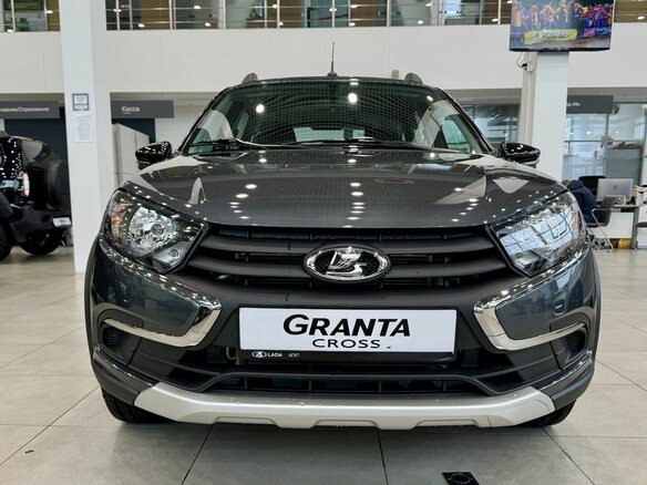 2026 Lada (ВАЗ) Granta Cross I Рестайлинг, серый - вид 1