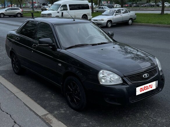 2009 Lada (ВАЗ) Priora I, чёрный