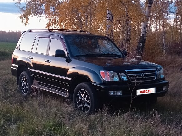 2003 Lexus LX 470 II Рестайлинг, чёрный, 2300000 рублей - вид 5