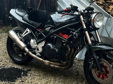 1993 Suzuki Bandit GSF 400, чёрный, 200000 рублей, вид 1