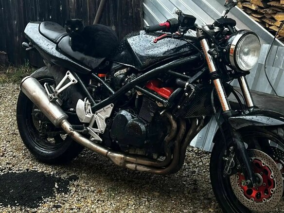 1993 Suzuki Bandit GSF 400, чёрный, 200000 рублей