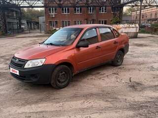 2014 Lada (ВАЗ) Granta I, оранжевый, 255000 рублей, вид 1