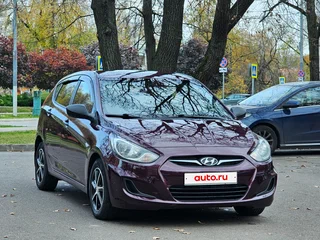 2013 Hyundai Solaris I, фиолетовый, 640000 рублей, вид 1
