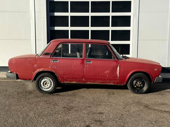 2008 Lada (ВАЗ) 2107, красный, 80000 рублей - вид 5