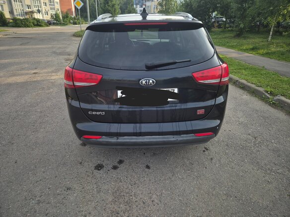 2017 Kia Ceed II Рестайлинг, чёрный - вид 4