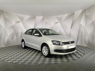 2012 Volkswagen Polo V, жёлтый, 1065150 рублей, вид 3