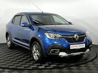 2020 Renault Logan II Рестайлинг, синий, 970000 рублей, вид 4