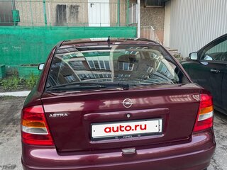 2003 Opel Astra Classic G, красный, 385000 рублей, вид 3