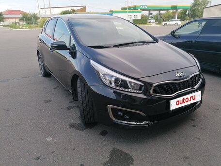 2016 Kia Ceed II Рестайлинг, чёрный, 1150000 рублей, вид 2