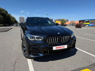 2021 BMW X6 40i III (G06), синий, 9100000 рублей, вид 5