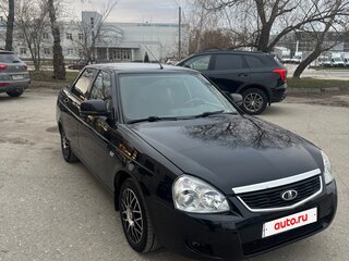 2018 Lada (ВАЗ) Priora I Рестайлинг, чёрный, 580000 рублей, вид 2