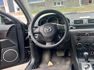 2006 Mazda 3 I (BK) Рестайлинг, чёрный, 480000 рублей, вид 5