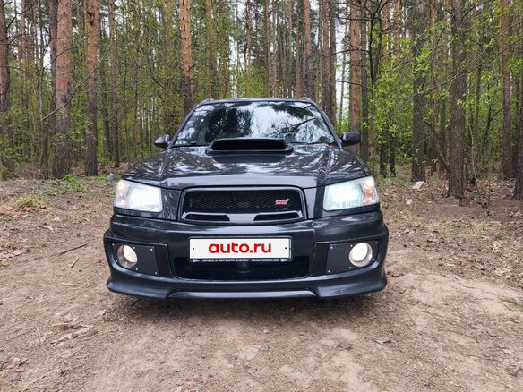 2002 Subaru Forester II, чёрный, 900000 рублей