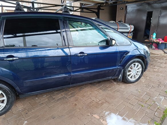 2007 Ford S-MAX I, синий - вид 11