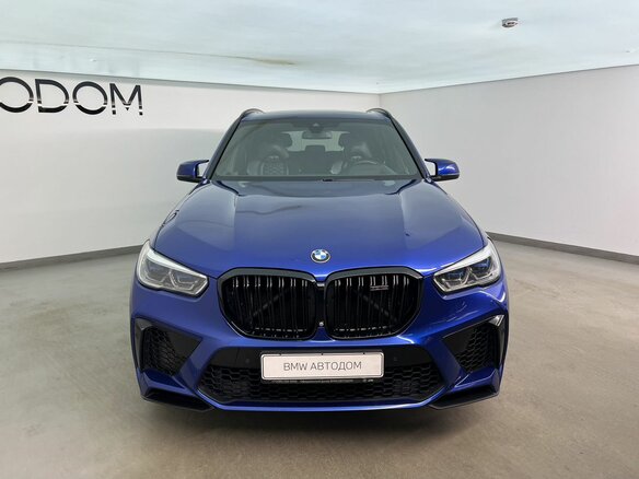 2020 BMW X5 M III (F95), синий, 7390000 рублей - вид 3