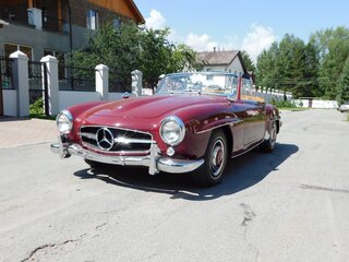 1956 Mercedes-Benz SL-Класс 190 I (R121), красный, 12000000 рублей, вид 1
