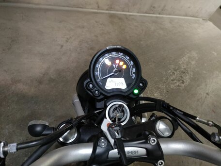 2023 Triumph Scrambler, чёрный, 1150000 рублей, вид 5