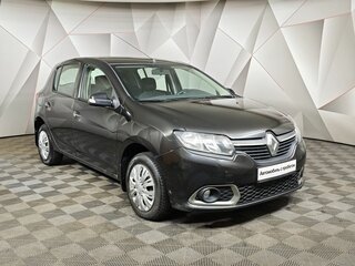 2014 Renault Sandero II, чёрный, 597000 рублей, вид 3