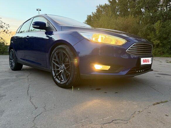 2018 Ford Focus III Рестайлинг, синий, 1250000 рублей