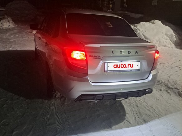 2024 Lada (ВАЗ) Granta Sportline I Рестайлинг, серый, 870000 рублей - вид 2