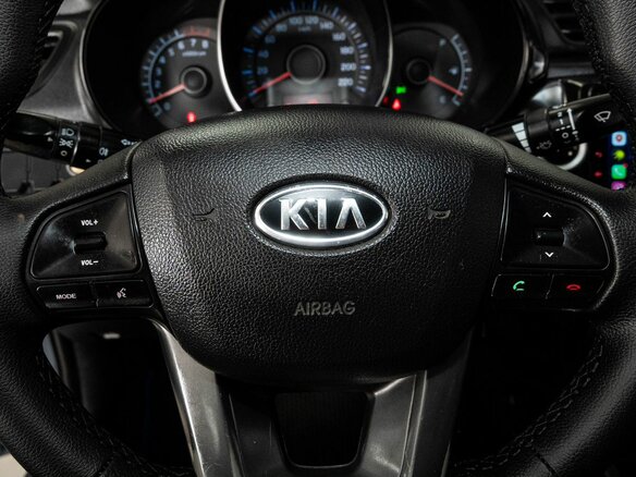 2012 Kia Rio III, голубой, 640000 рублей - вид 8