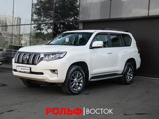 2018 Toyota Land Cruiser Prado 150 Series Рестайлинг 2, белый, 5300000 рублей, вид 1