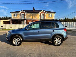 2013 Volkswagen Tiguan I Рестайлинг, синий, 1550000 рублей, вид 3