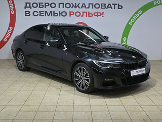 2019 BMW 3 серии 320i xDrive VII (G2x), чёрный, 3290000 рублей, вид 3