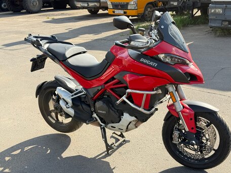 2017 Ducati Multistrada 1200, красный, 1100000 рублей, вид 4