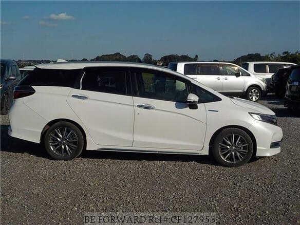 2021 Honda Shuttle II Рестайлинг, белый, 1240000 рублей - вид 4