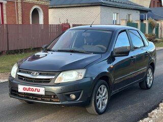 2016 Lada (ВАЗ) Granta I, серебристый, 255500 рублей, вид 1