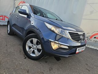 2011 Kia Sportage III, синий, 1250000 рублей, вид 4