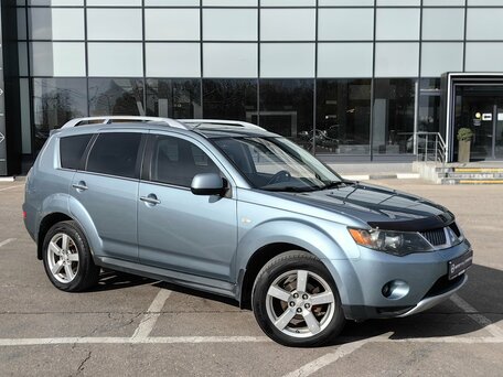 2008 Mitsubishi Outlander II, зелёный, 659000 рублей, вид 1