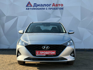 2021 Hyundai Solaris II Рестайлинг, серый, 1820000 рублей, вид 2